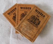 Wisden Cricketers' Almanack 1943. 80th edition.