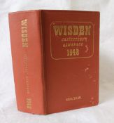 Wisden Cricketers' Almanack 1948. 85th edition. Original hardback.
