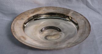 An Elizabeth II silver "Armada dish" of circular form London, 1971, Richard B Wigfull & Son Ltd,