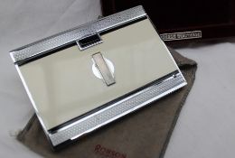 A Ronson Beauticare combination cigarette case and lighter,