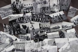 Circa fifty three original photographs belonging to Jim Sullivan taken during the Rugby league