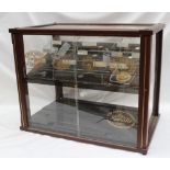 A Joseph Samuel & Son Ltd fine havana cigar cabinet "The Humistor" with perspex sides,