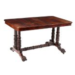 VICTORIAN LIBRARY TABLE