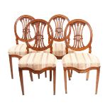 SET OF FOUR D. MARIA CHAIRS