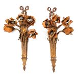 PAIR OF WALL SCONCES