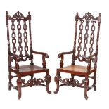 PAIR OF ARMCHAIRS