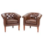 PAIR OF SOFAS