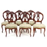 SET OF SIX CHAIRS