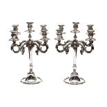 PAIR OF CHANDELIERS