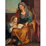 ST. ANNE TEACHING MARY HOW TO READ