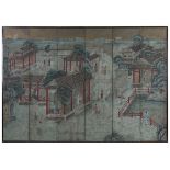 ORIENTAL FOLDING SCREEN