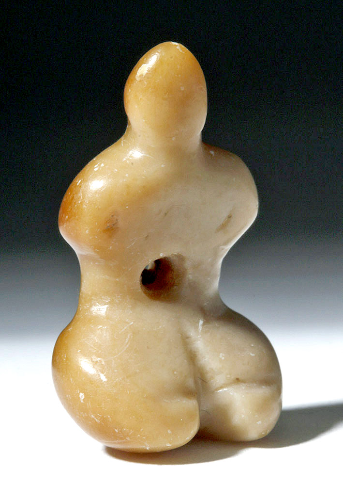 Rare Syrian Steatite Amulet - Fertility Goddess 5000 BC