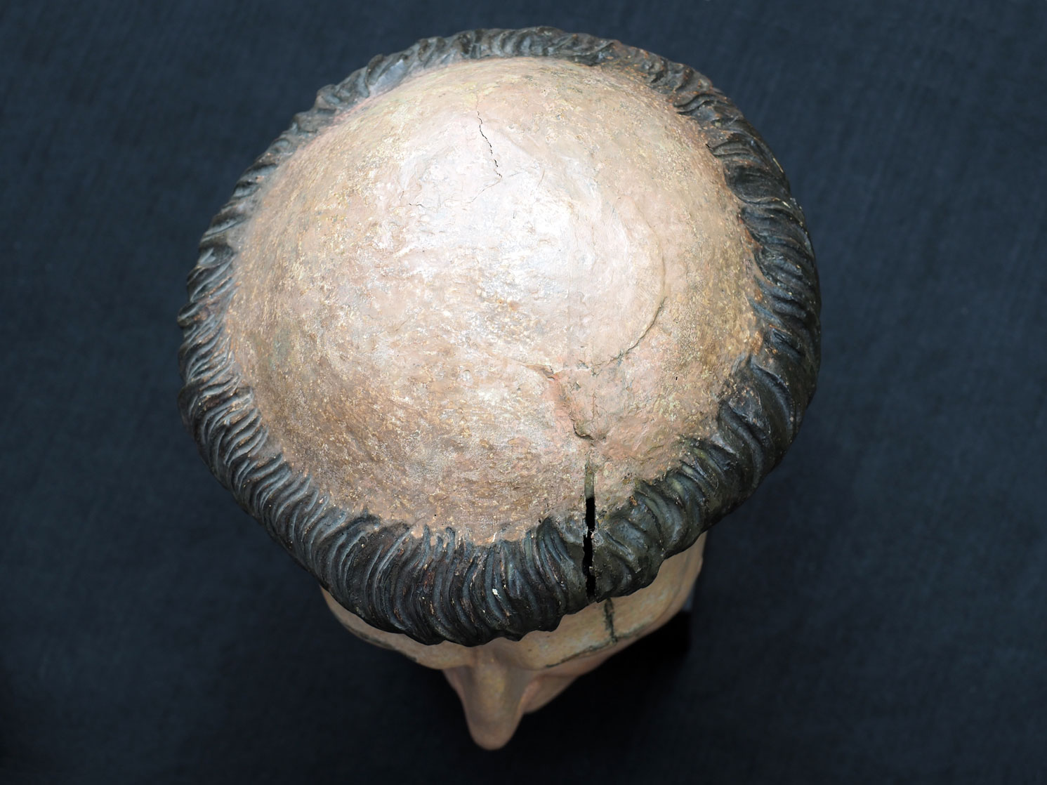 THE HEAD OF A MONK / 17th century, apparently Spain - Image 6 of 6