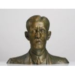 KAREL DVOŘÁK (1893-1950): BUST OF RUDOLF KREMLIČKA / 1927, Bohemia