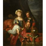 JOHANNES SPILBERG (1619-1690): JUDITH AND THE HEAD OF HOLOFERNES / Around 1650, probably