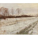 VÁCLAV RADIMSKÝ (1867-1946): WINTER LANDSCAPE IN BROLLES