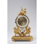 A VIENNESE EMPIRE TABLE CLOCK - CARL WURM