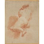 MONOGRAMIST FB: A GROUP OF NUDES 1753, probably Italy A group of five drawings - four female nudes