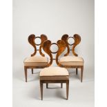 THREE BIEDERMEIER CHAIRS - JOSEPH DANHAUSER