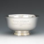 Tiffany & Co. Sterling Silver Paul Revere Reproduction Bowl, ca. 1956-1965 3-7/8" x 7-3/4"Sterling