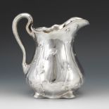 Gorham MartelÃ© Sterling Silver Hand Chased Water Pitcher, Chaser Ernest W. Regester, Providence,