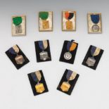 A Collection of Swimming and Golf Medals, 1938 - 1954 Each app 3-3/4"LFive medals, dating from