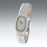 Ladies' Lucien Piccard Gold and Diamond Dress Watch