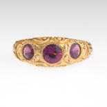 Victorian Gold and Amethyst Ring