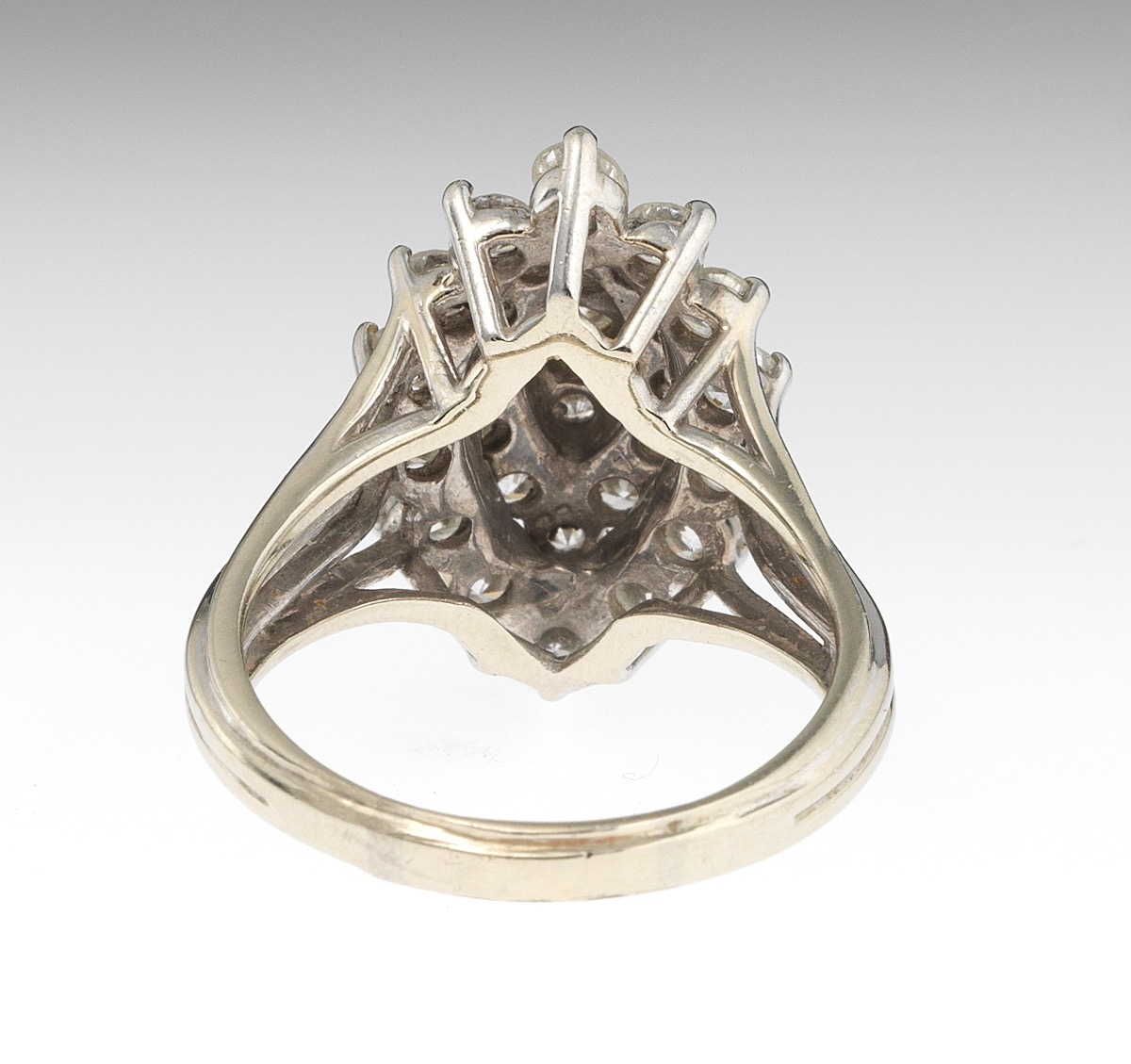 Ladies' Diamond Cluster Ring - Image 4 of 7