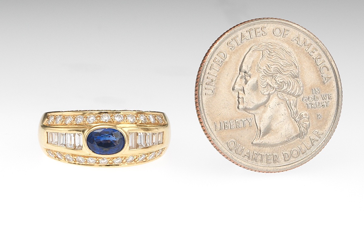 Ladies' Sapphire and Diamond Ring - Image 2 of 7