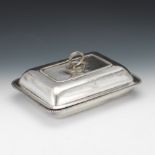 George III Sterling Silver Convertible Covered Casserole Dish, Thomas Robins, London, ca. 1809