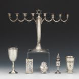Group of Silver Judaic Articles