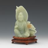 Carved Jade Buddha