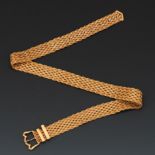 Ladies' Gold Wove Belt