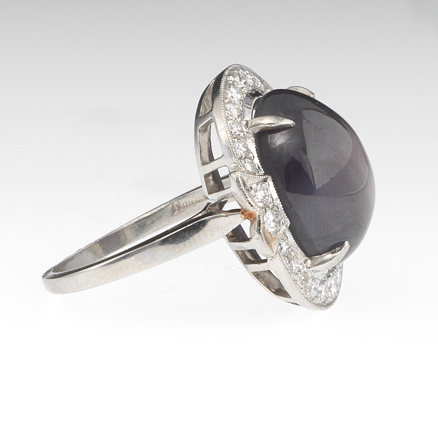 Ladies' Star Sapphire and Diamond Ring - Image 3 of 8