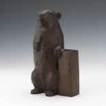 Rowfant Club Groundhog Candlestick by William Mozart McVey, (American,1905-1995)