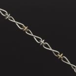 Tiffany & Co. Paloma Picasso Ladies' Gold and Sterling Silver Bracelet