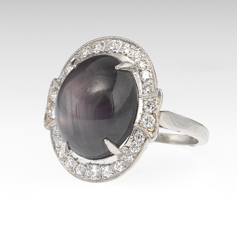 Ladies' Star Sapphire and Diamond Ring - Image 6 of 8