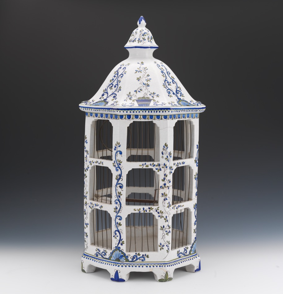 Delft Porcelain Birdcage