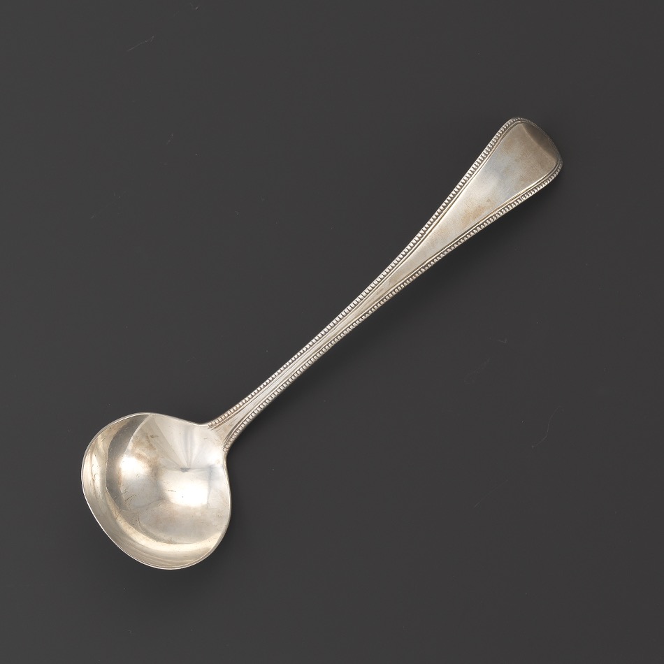 George III Sterling Silver Sauce Ladle by Josiah & George Piercy, London, dated 1819 - Image 2 of 4