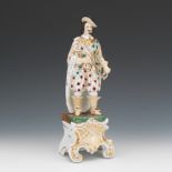 Paris Porcelain Figure of a Cavalier, ca. 19th Century