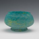 Daum Nancy Pate de Verre Glass Vase