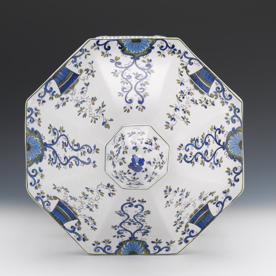 Delft Porcelain Birdcage - Image 6 of 8