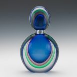 Monumental Murano Glass Perfume Bottle by Luigi Onesto