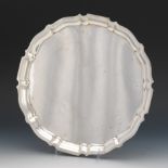 Gorham Sterling Silver Round Tray, dated 1927