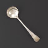 George III Sterling Silver Sauce Ladle by Josiah & George Piercy, London, dated 1819