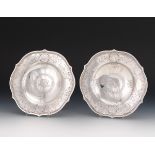 Pair of Sterling Silver Dominick & Haff Compotes made for The Hardy & Hayes Company