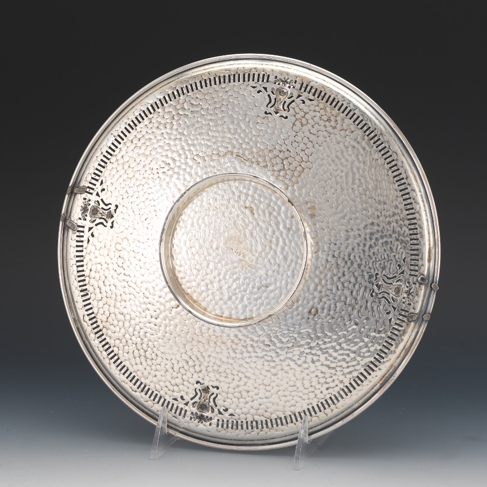 Meriden International Co. Sterling Silver Footed Plateau - Image 4 of 4