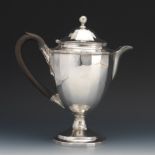 Georgian Sterling Silver Coffee Pot, London, ca. 1802