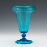 Tiffany & Co. Blue Glass Vase